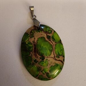 Beautiful green stone pendant